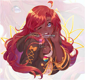 Colored Bust Icon for @ Axoluci