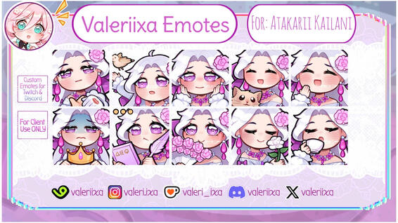 Emotes for @ Atakarii Kailani