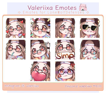 Emotes for @ Lone