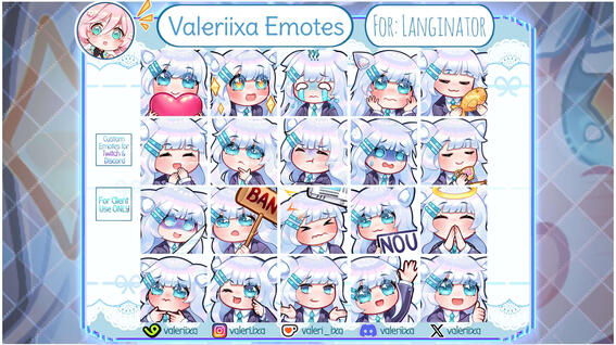 Emotes for @ Lone / Langinator