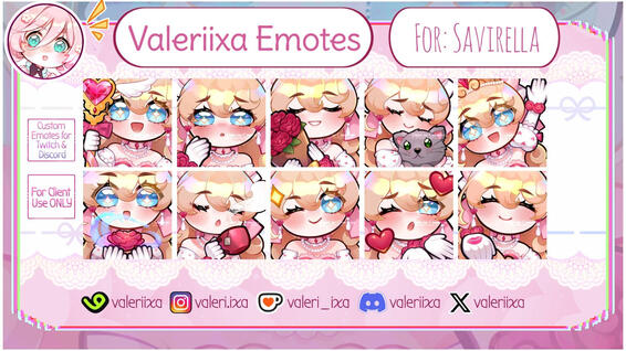 Emotes for @ Savirella
