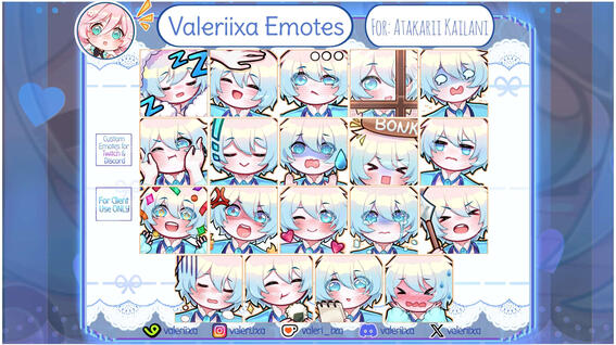 Emotes for @ Atakarii Kailani