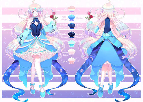 Reference sheet for @ Atakarii Kailani